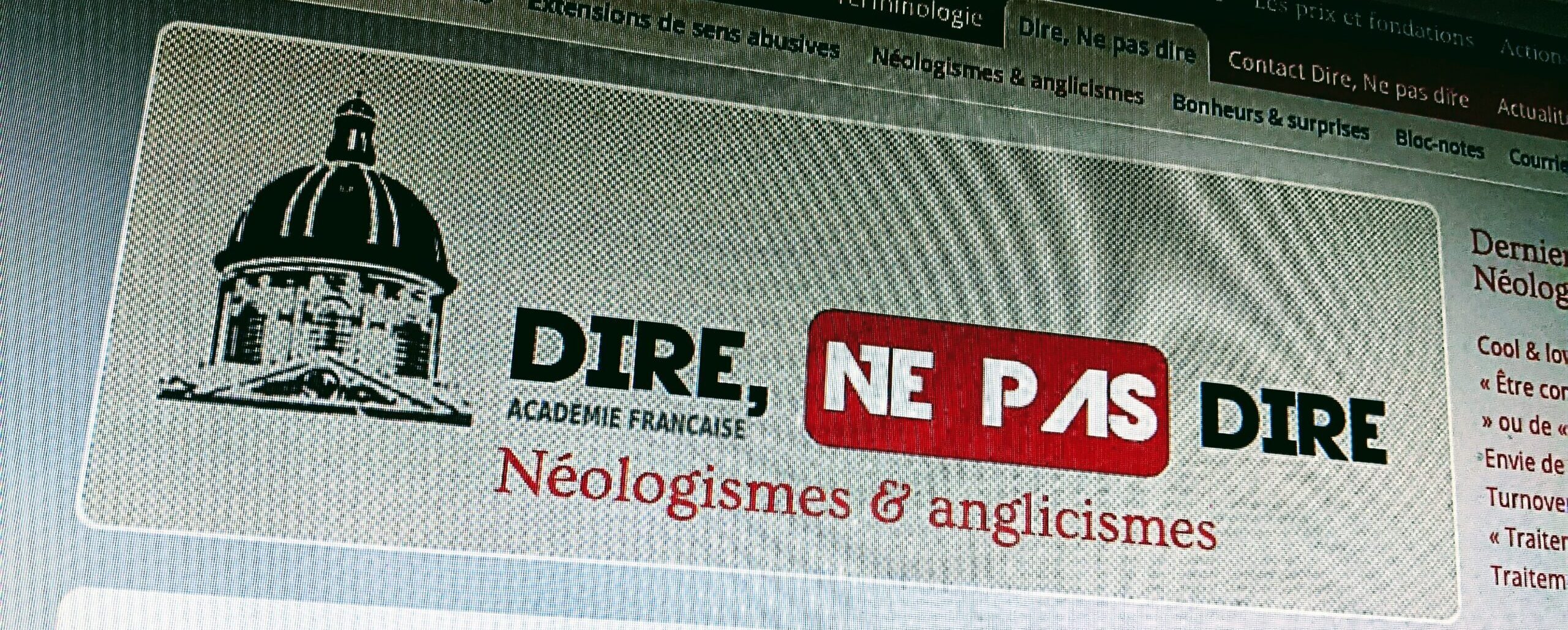 Photo du site web de l'Académie française.